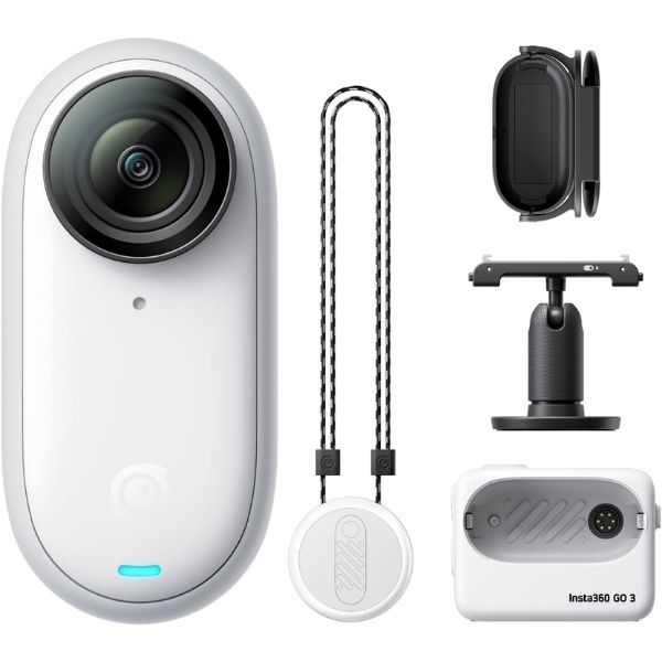 

Insta360 GO 3 (64GB) – Small & Lightweight Action Camera| Portable and Versatile| Hands-Free POV| Mount Anywhere, Stabilization, Multifunctional...