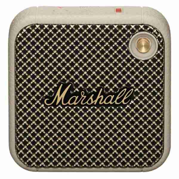 

Marshall Willen | Wireless Bluetooth Speaker | Compact and Portable | Cream Color