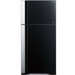 Hitachi 601L Inverter Refrigerator, Glass Black , RVG760PUK7GBK