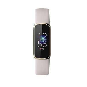 Fitbit Luxe | Fitness and Wellness Tracker | FB422GLWT | Soft Gold White Color
