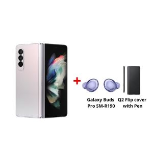 Samsung Galaxy Z Fold 3 5G Smartphone | 6.2 Inch - 7.6 Inch Dynamic sAMOLED HD Screen | 12GB-256GB | SMF926BZSDMEAW | Phantom Silver Color