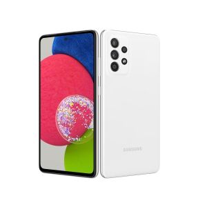 Samsung Galaxy A52s 5G Smartphone | 6.5 Inch FHD | sAMOLED Infinity O-Display | Hybrid Sim | 8GB-128GB | SMA528BZWGMEAW | White Color