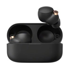 Sony True Wireless Noise Cancelation Headphone | Bluetooth Ear Buds | WF1000XM4-B | Black Color