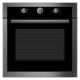 Midea 60x60 built in oven 4 functions stainless steel, 65CME10104