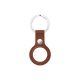 Hyphen Apple AirTag Key Ring Leather Brown 