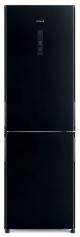 Hitachi 410ltr Bottom Freezer Refrigerator, RBG410PUK6XGBK, Black