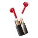 Huawei Freebuds | Wireless Noise Cancelation Ear Buds | Bluetooth Headphone | Lipstick Red Color