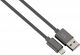 Hama 1mtr Color Line Charging/Sync Cable | Lightning Aluminium | Anthracite