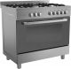 Midea 90x60 proffessional gas cooker stainless steel, VSP96052