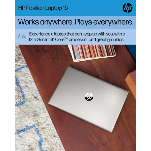 HP Pavilion 15 Laptop | 12th Generation Intel Core i7-1255U