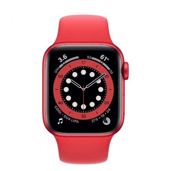 Apple Watch series 6 GPSモデル 40mm RED おまけ-
