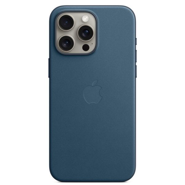 

iPhone 15 Pro Max Fine Woven Case with Mag Safe | Color Pacific Blue